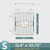 SunnyPoint 304 Stainless Steel Sink Protector Rack – Rust-Resistant Grid