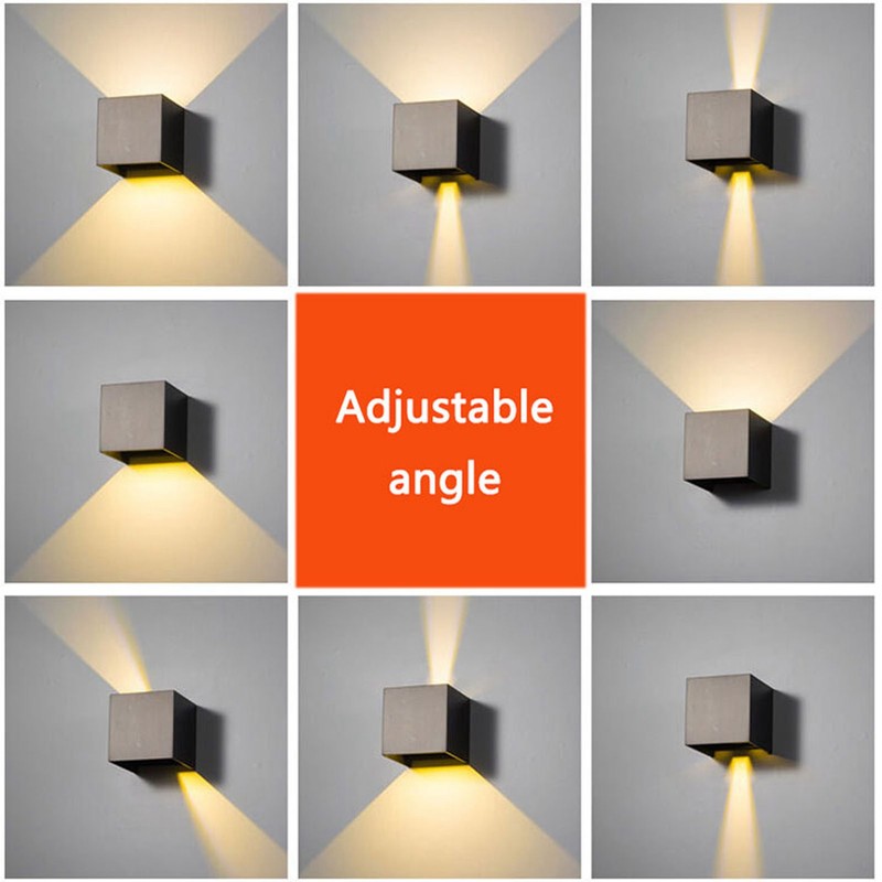 3.9in Wall Lamp Adjustable Light Angle Energy Saving Environmental Friendly
