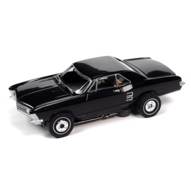 Auto World Thunderjet OK Used Cars 1963 Buick Riviera (Black) HO Scale Slot Car