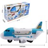 Tuko Transport Cargo Airplane Car Toy Play Set for 3+