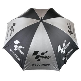 BIKE IT MotoGP Deluxe Track & Paddock Umbrella We Do Racing Large 1.3m Diameter Carbon Fibre Shaft
