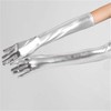 LOVART'S BEAUTY Sexy PU Leather Long Gloves, Glossy, 20.5 inches