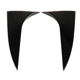 1pair Rear Window Side Spoiler Replacement for Ford Focus Hatchback 2015 to 2018 Glossy Black