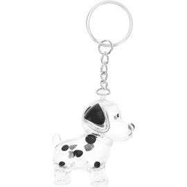 Transparent Dog Hair Storage Pendant For Bags Keys Secure Organizer For Pet Hair Souvenir Visible Memory Holder