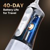 Bitvae Water Dental Flosser Teeth Pick, Cordless Flosser for Travel