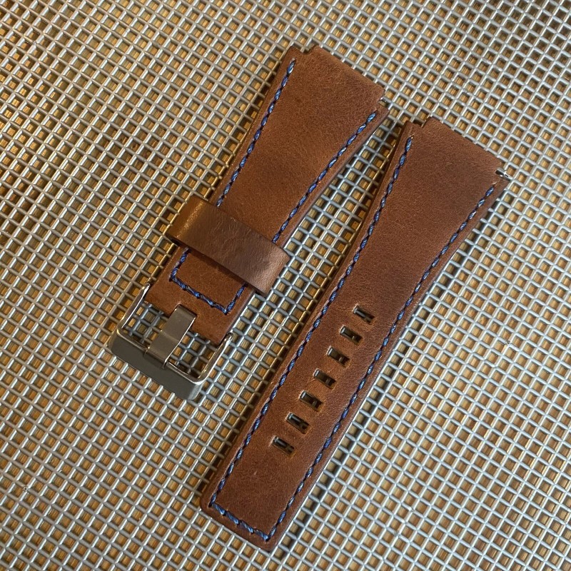 Bell & Ross 24mm BROWN Bell & Ross Leather Watch