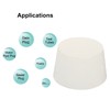 sourcing map Rubber Conical Plug 51 mm to 62 mm