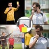 soccer referee set referee card warning card referee accessory referee