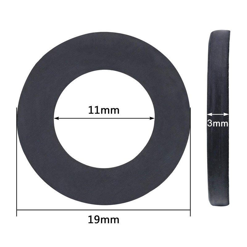 Hotop 20 Pack Shower Hose Washers Rubber Washers Seals for