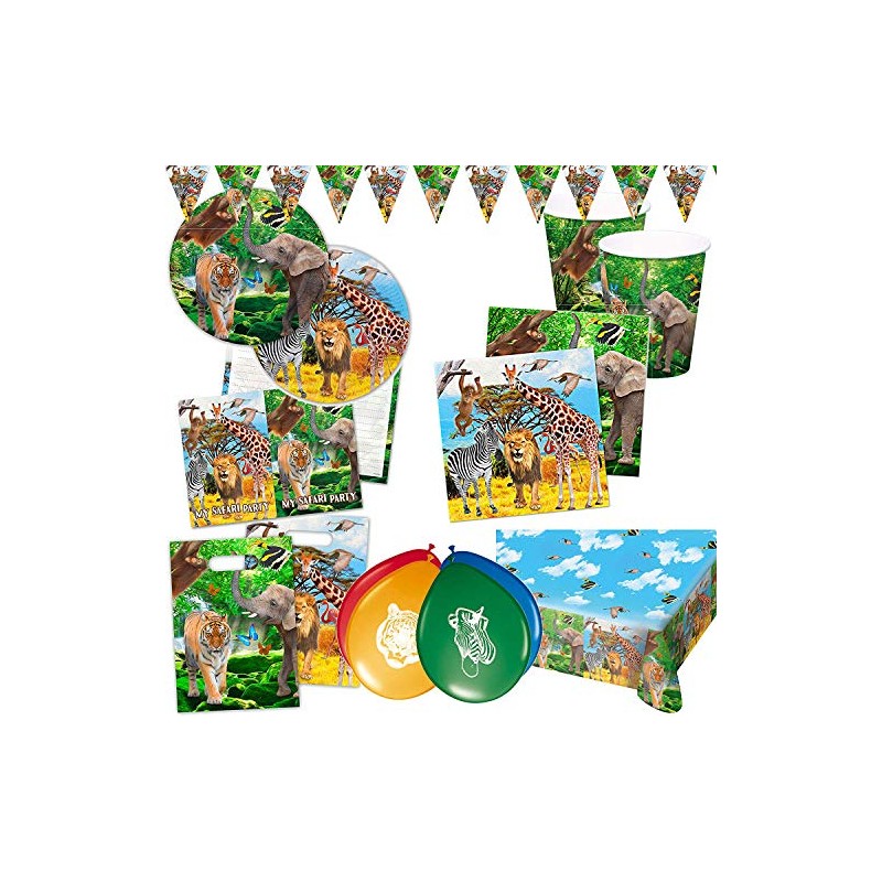 Folat Safari Party Table Cloth 180 x 130 cm