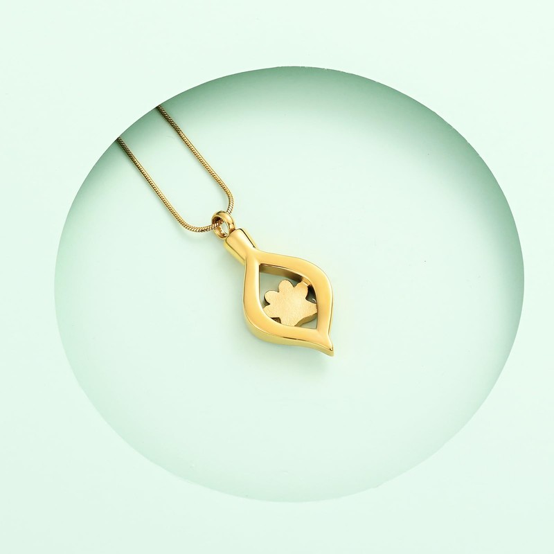 VCCWYQK Cremation Jewelry for Ashes The Eye of My Heart