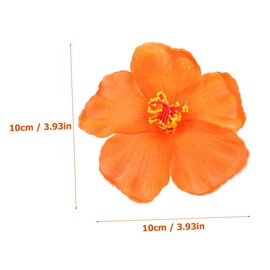 Gatuida 9pcs Hibiscus Flower Hair Clip Mix Match Floral Hair Accessories Women Girl