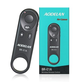 AODELAN BR-E1A Wireless Remote Shutter Release for Canon M50 EOS R5C R3 R RP R5 R6 M6 Mark II 90D 77D SL2 T7i PowerShot G7X Mark III Replaces Canon BR-E1