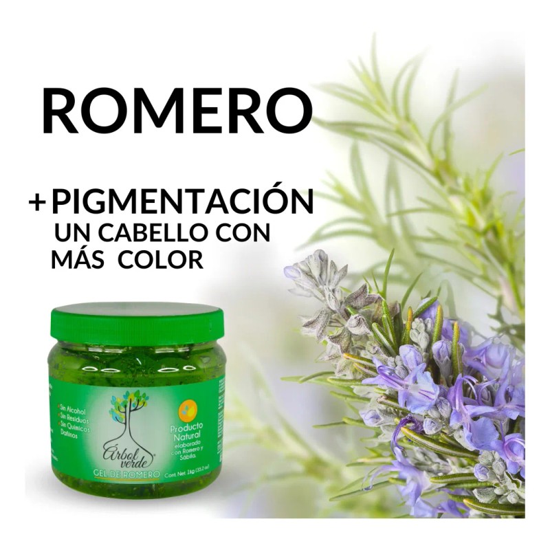 Gel Fijador Natural Romero Sábila