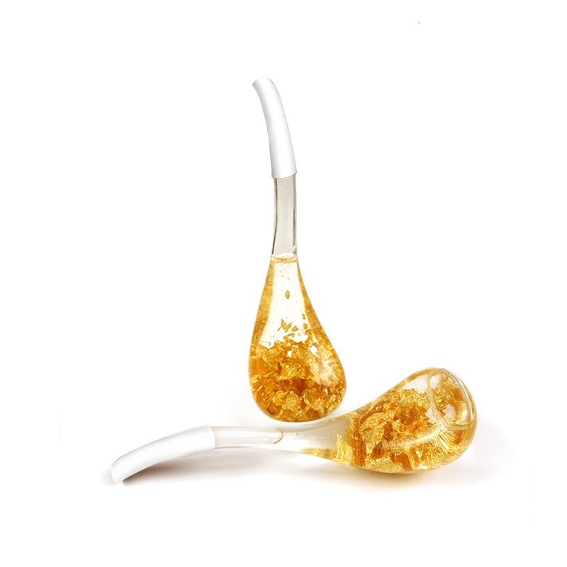 SEQ Gold Ice Globe Face Massager - Set of 2