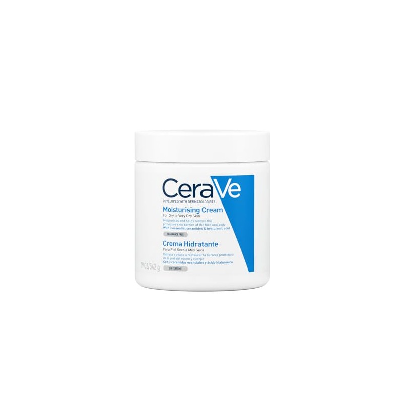 CeraVe Crema Hidratante en Tarro Piel Seca a muy Seca