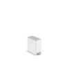 Kohler 20957-STW 2.5 Gallon Slim Step Trash Can, Bathroom Trash