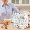 TOADDMOS Wild Floral Print Stand Mixer Cover with Pockets Dust