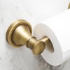 Hoimpro Wall Mounted Rustproof Toilet Tissue Paper Holder Bathroom Accessories