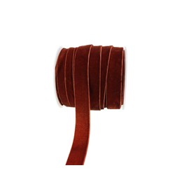 10 Yards 5/8 inch Assortment Velvet Ribbon Single Face Chocker Ribbon for Package Wrapping, Hair Bow Clips Making, Crafting Projects, Sewing, Baby Headbands, Wedding Decorations (#114Coffee)