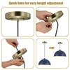 MAYOMAJO 6 Inches Light Canopy Kit with Heavy Duty Replacement