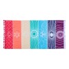Deluxe Tela 7 Chakras Alfombrilla Yoga Meditación Manta Decoración