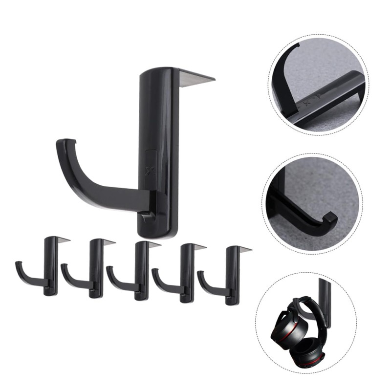 Gadpiparty 6Pcs Headset Hanger for Durable Headphone Stand Rack Sturdy