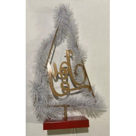 Christmas Tree Shops Decoration “Joy” Metal Tree Tabletop Decor