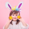 FamEaze Easter Headbands, 3 PCS Easter Bunny Headhand Costume Accessaries