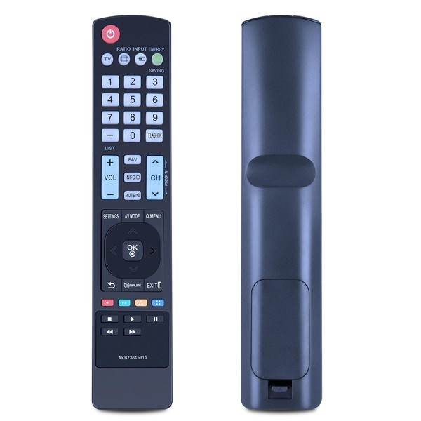 AKB73615316 Replacement Remote Control Compatible for LG Plasma LCD LED