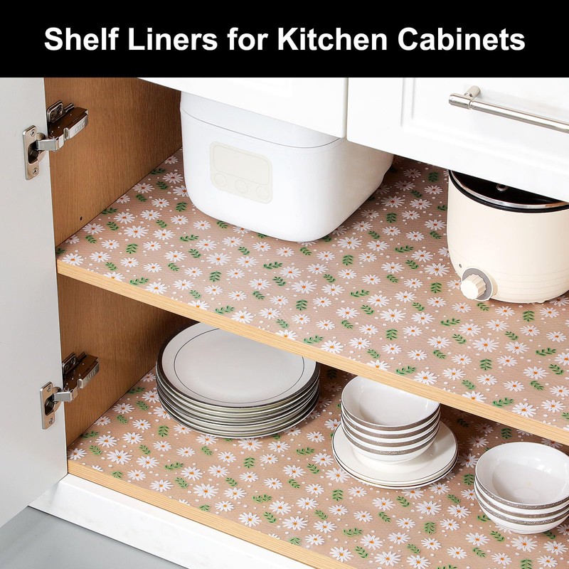 Cooyes Shelf Liner – Premium Non-Adhesive Cabinet & Drawer Liner