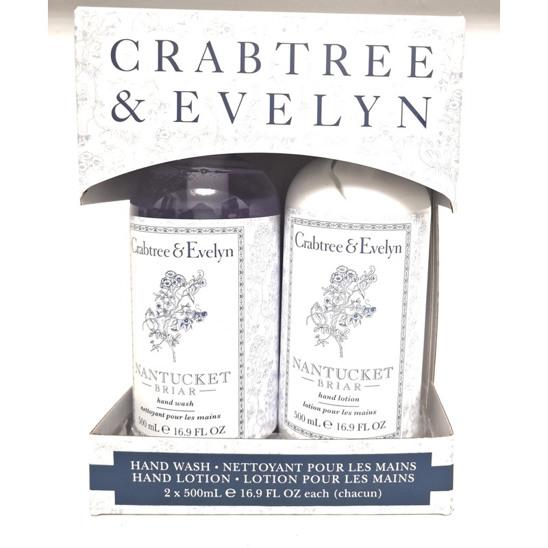Generic Bundle set of crabtree evelyn Nantucket Briar Hand Wash