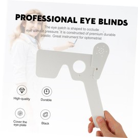 IWOWHERO 1pc Eye Occluder for Eyesight Exam Ergonomic Astigmatism Test Blinder Durable Optometry Tool for Adults and Convenient Vision Test Patch