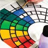 DecoArt Stained Glass Paint Set 6 pack - Cool