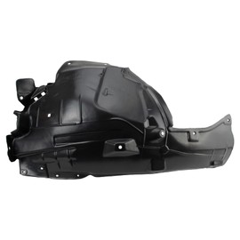 TRQ Front Right Rearward Inner Fender Liner Passenger Side Compatible with 2014-2022 INFINITI Q50 IN1249131