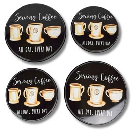 Range Kleen Coffee All Day Burner Kover - Set of 4 Range Covers