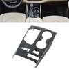 Car Center Console Shift Panel Trim Adhesive Glossy Carbon Fiber