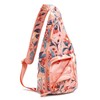 Vera Bradley Ripstop Sling Backpack, Paradise Bright Coral