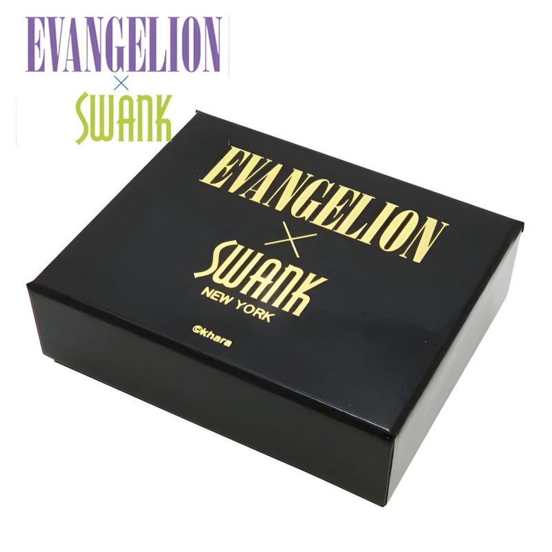 SWANK Evangelion NERV Silver Tie Bar Tie Clip eva043tie