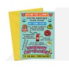 Firefighter Funny birthday card, fireman sound the alarm, extinguish those