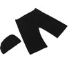 Men Swim Shorts and Cap Waterproof Adjustable Waist Strap Quick