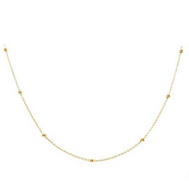 Choker - Gargantilla - 90s - Choker diseño bolita o flecha - Chapa de oro Premium - Ajustable - Tutti Joyería Artesanal