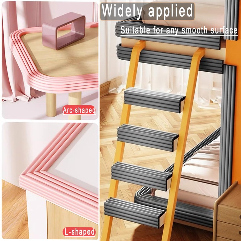 Bunk Bed Ladder Pads,Self-Adhesive Bunk Bed Ladder Cover Foam Padding,Traction
