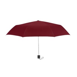 Red Compact Travel Umbrella – Lightweight Mini Folding Umbrella for Rain, Windproof & Portable Design – Manual Open, Small Size for Backpack, Car & Travel – Ideal for Men & Women.