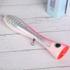 Wooden Large Artificial Popper Fish Lure Topwater Simulation Bait Fishing