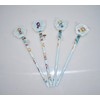 Pencils with eraser topper Guardian Angels 4 designs in quiv