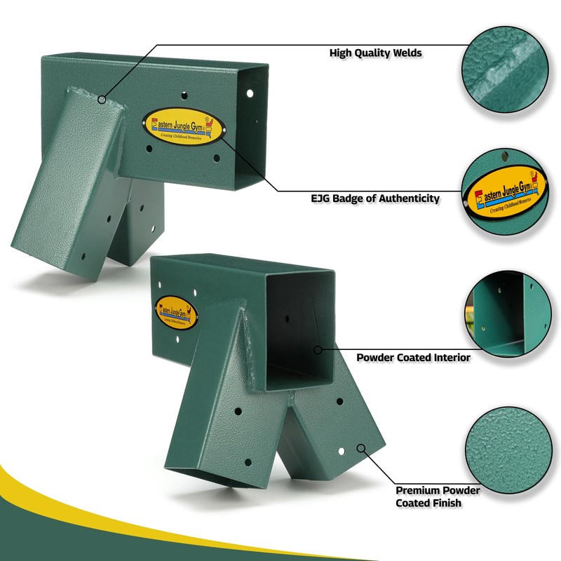Eastern Jungle Gym Swing Set Bracket Kit with 2 Easy