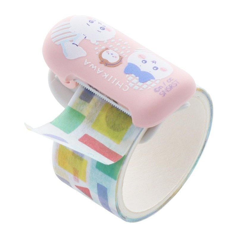Sun-Star Stationery S3623815 Chiikawa Tape Cutter, Cal Cut, Clip Type