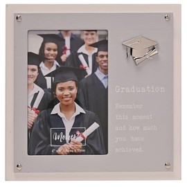 Widdop & Co. Graduation Congratulations 6x4'' Photo Frame - Remember this Moment - by Celebrations