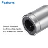sourcing map 2Pcs LM16UU Linear Bearing 16mm Bore 28mm OD